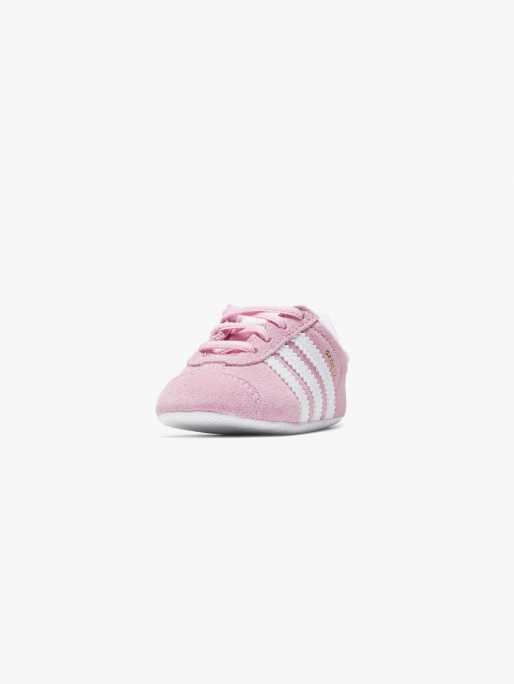 adidas gazelle crib shoes pink