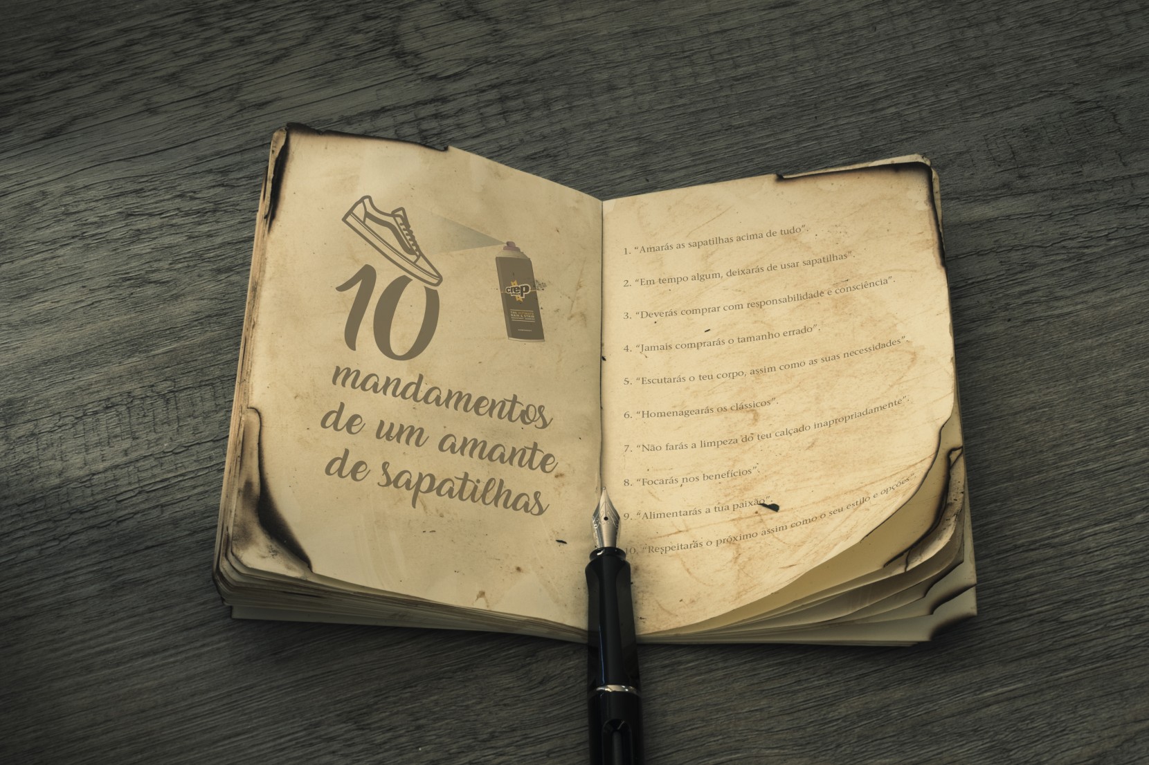 Os 10 mandamentos de um amante de sapatilhas