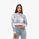Champion Hooded Crop Top W