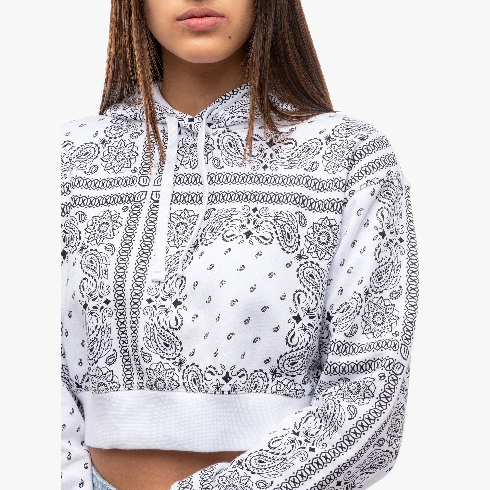 Champion Hooded Crop Top W