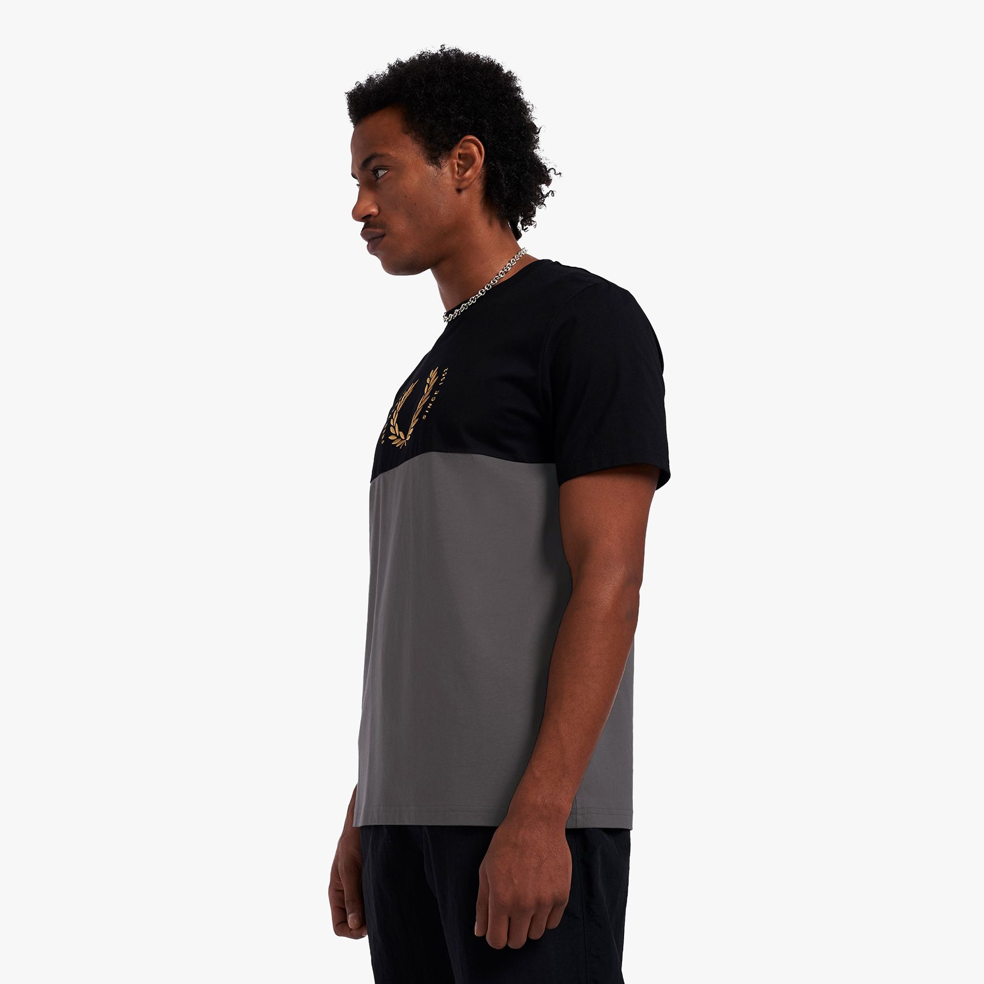 Fred Perry Circle Branding Colour Block