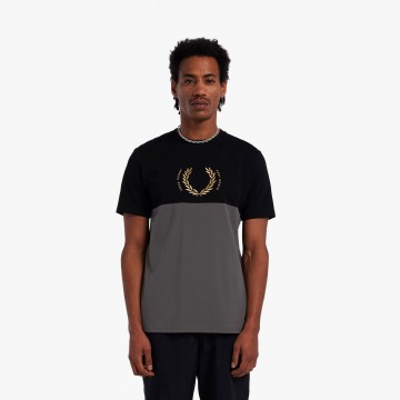 Fred Perry Circle Branding Colour Block