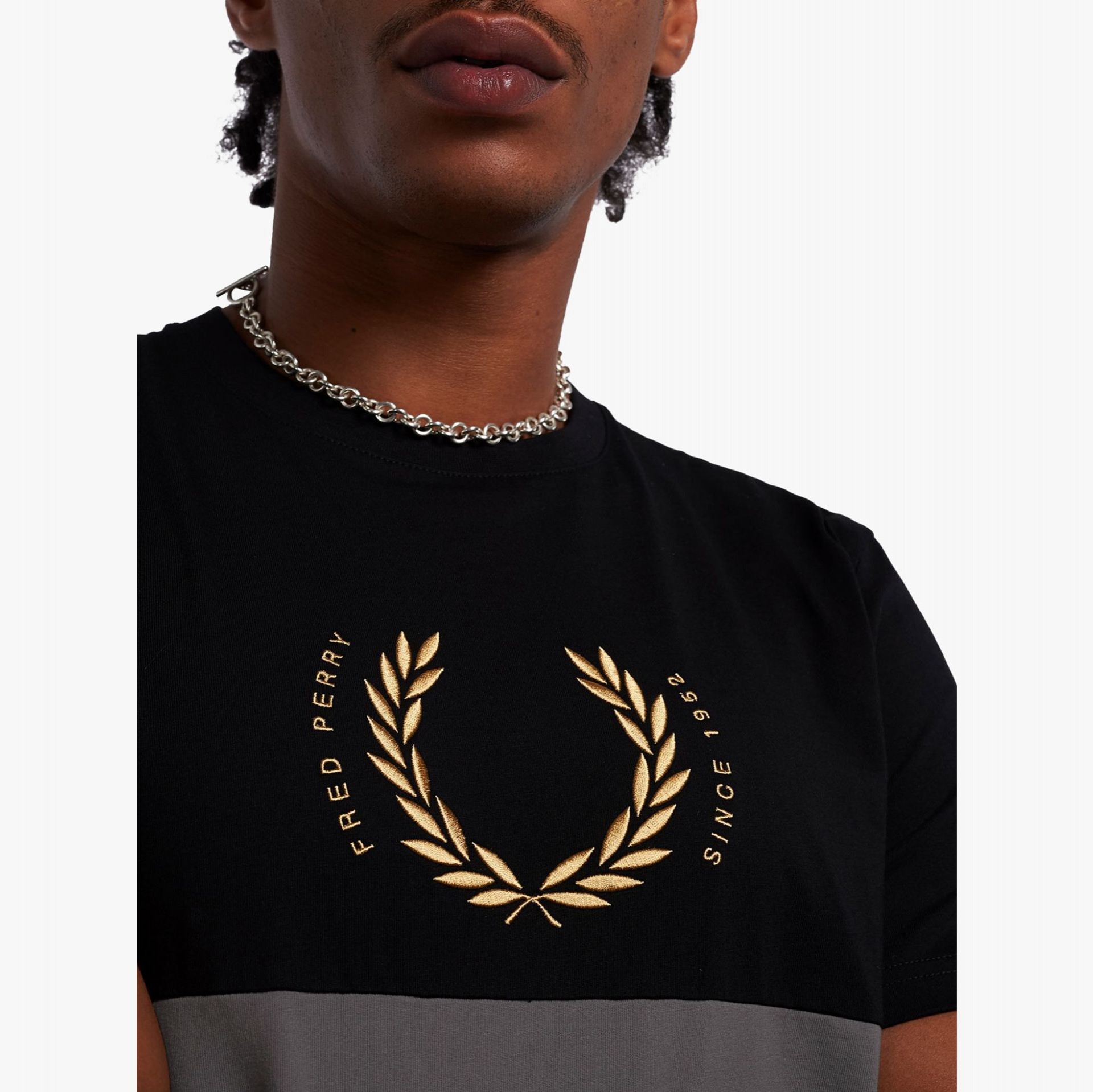 Fred Perry Circle Branding Colour Block