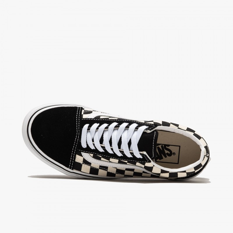 Vans Old Skool Primary Check Vans Old Skool Primary Check