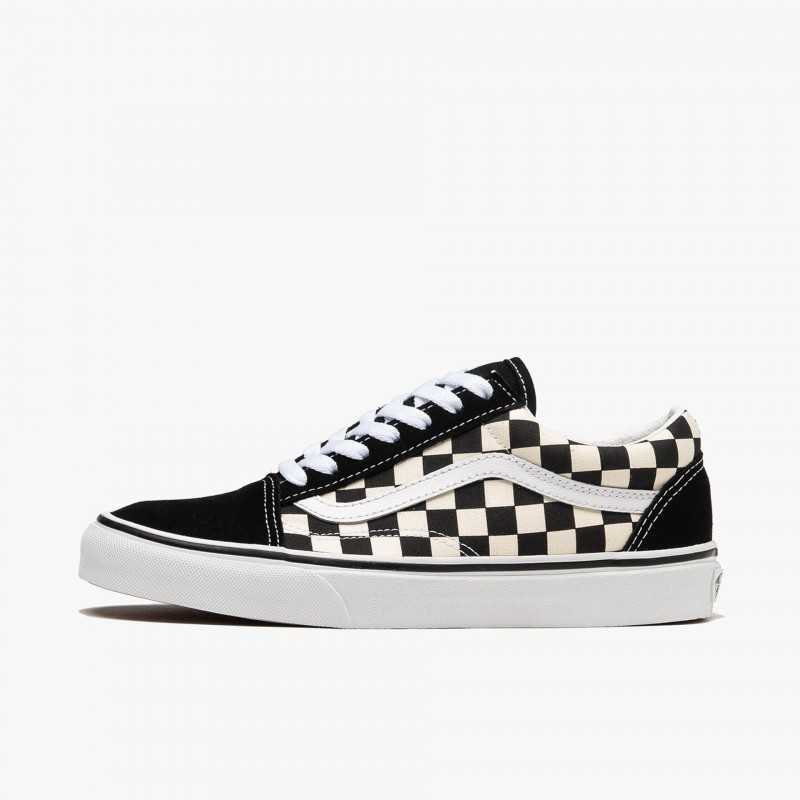 Vans Old Skool Primary Check Vans Old Skool Primary Check