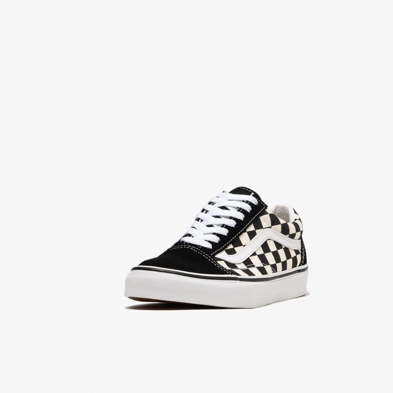 Vans Old Skool Primary Check Vans Old Skool Primary Check