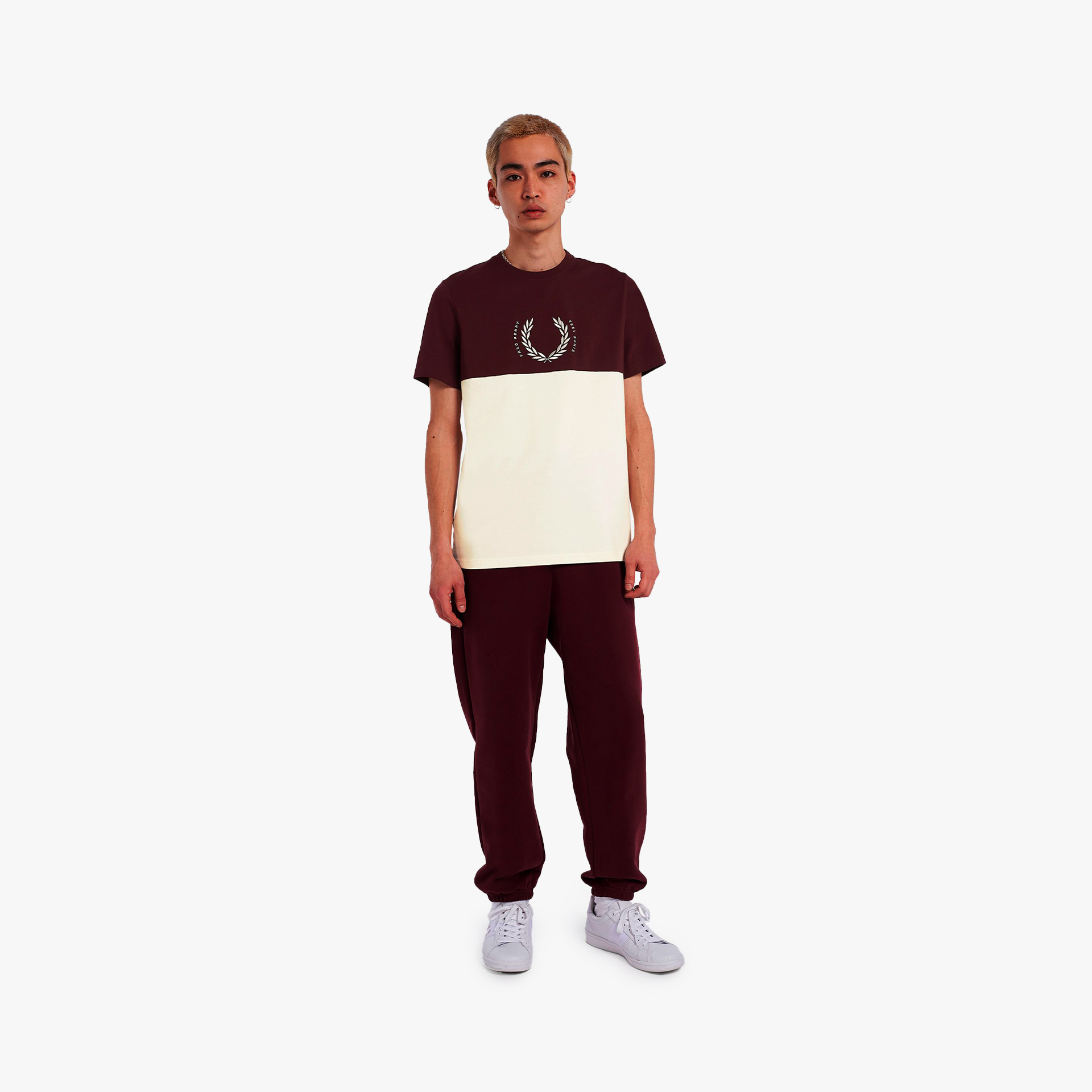Fred Perry Circle Branding Colour Block