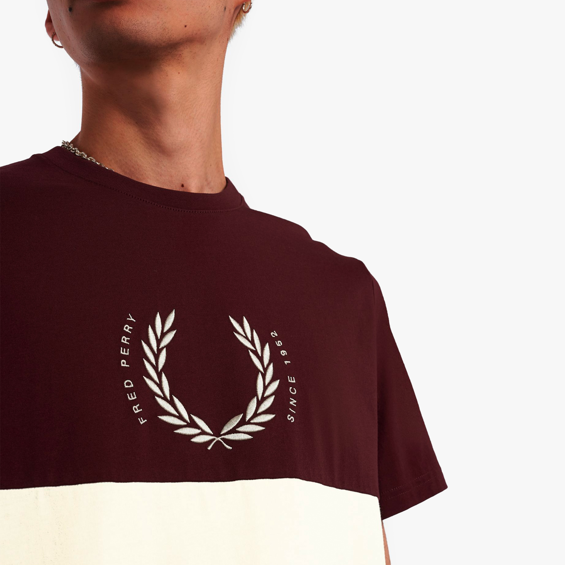 Fred Perry Circle Branding Colour Block