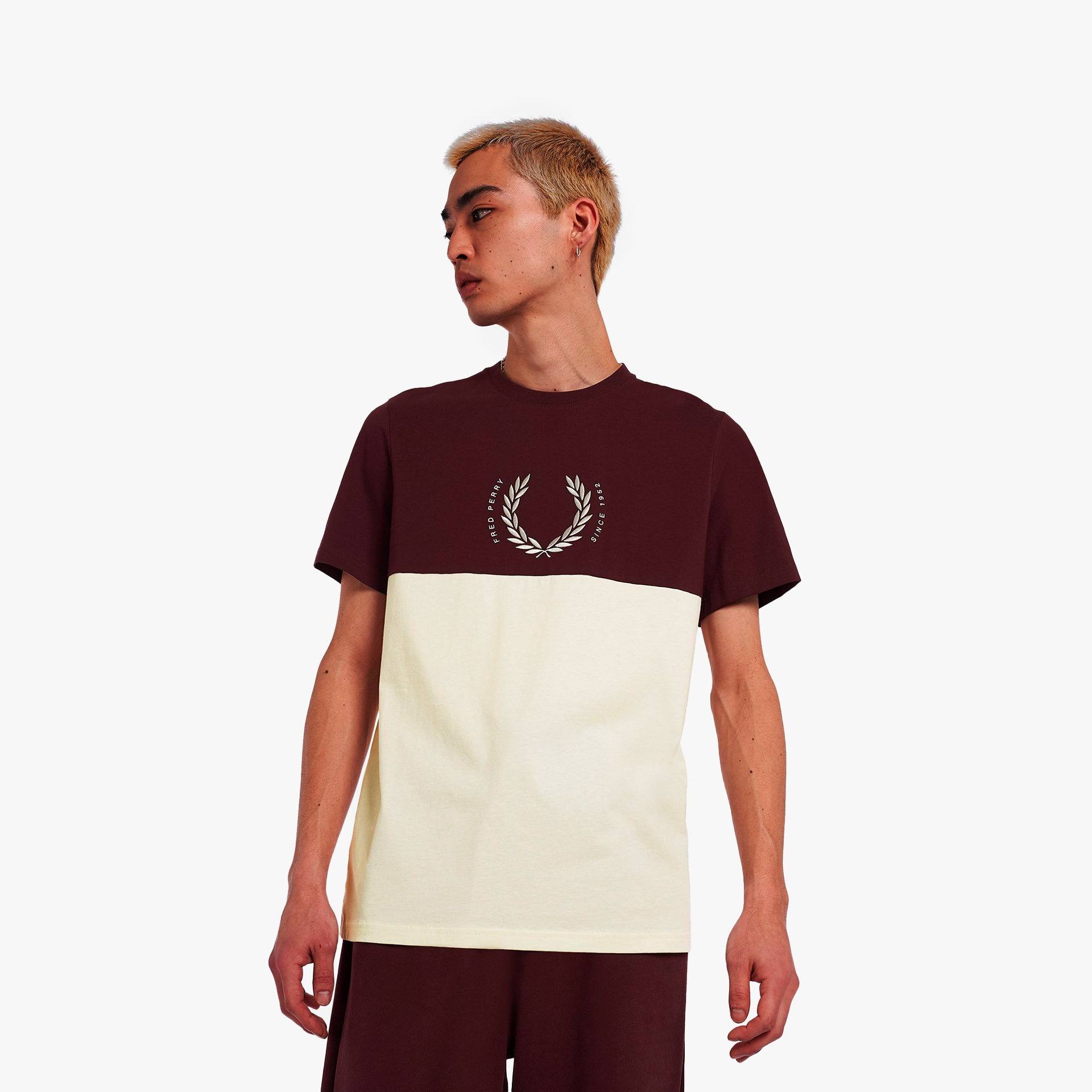 Fred Perry Circle Branding Colour Block