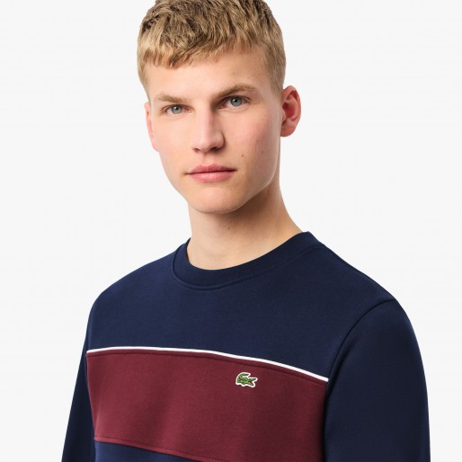 Lacoste Unbrushed Fleece Colorblock