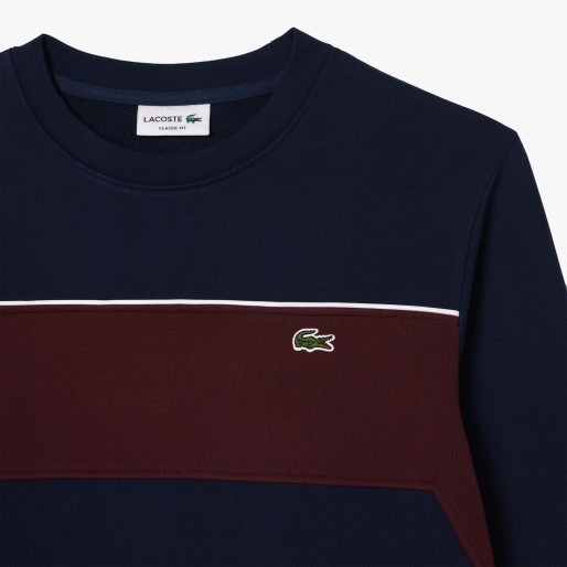 Lacoste Unbrushed Fleece Colorblock