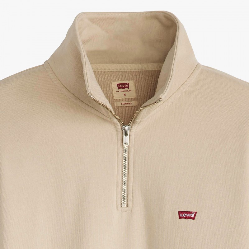 Levis Original Housemark Quarter Zip Pullover Levis Original Housemark Quarter Zip Pullover