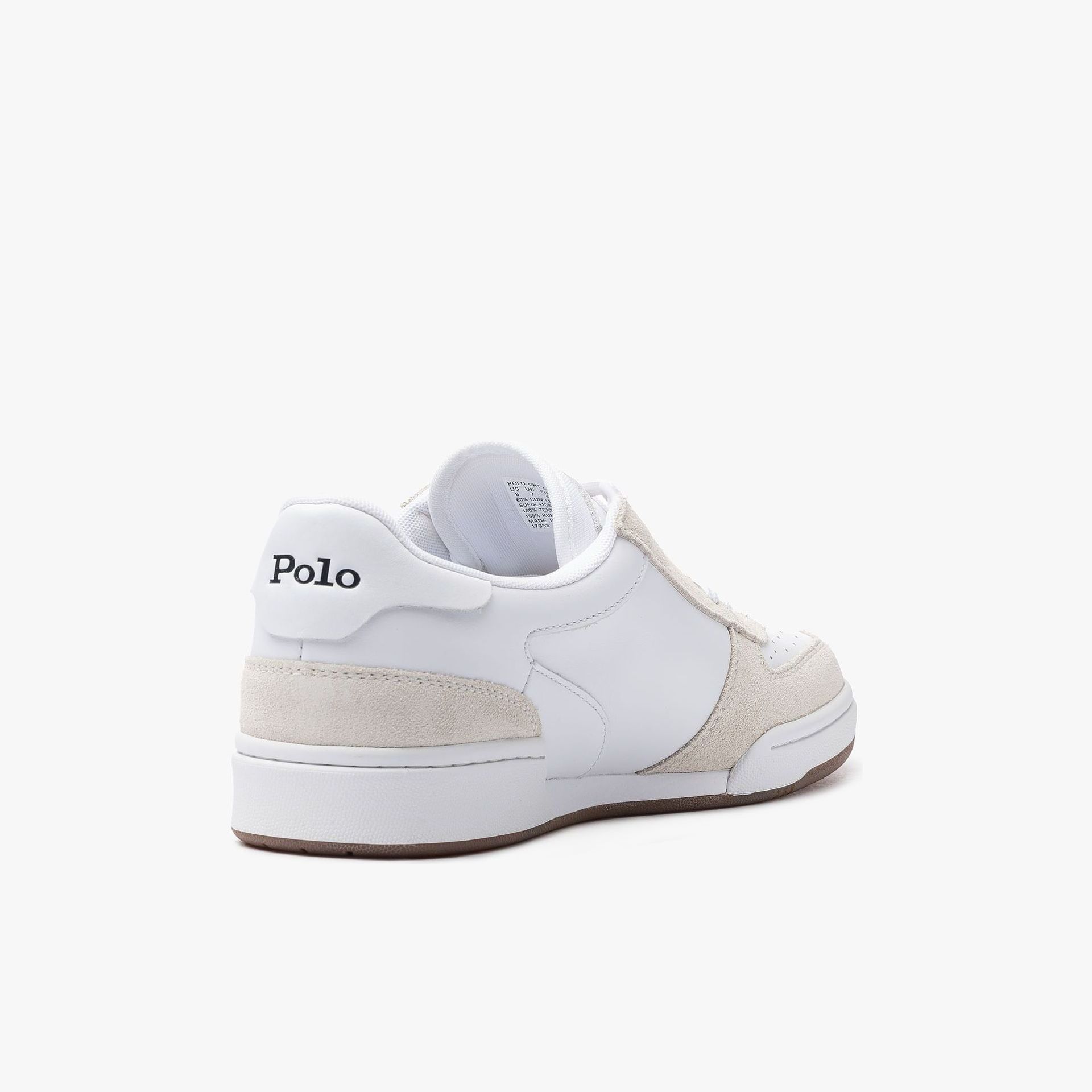 Polo Ralph Lauren Court Leather & Suede Trainer