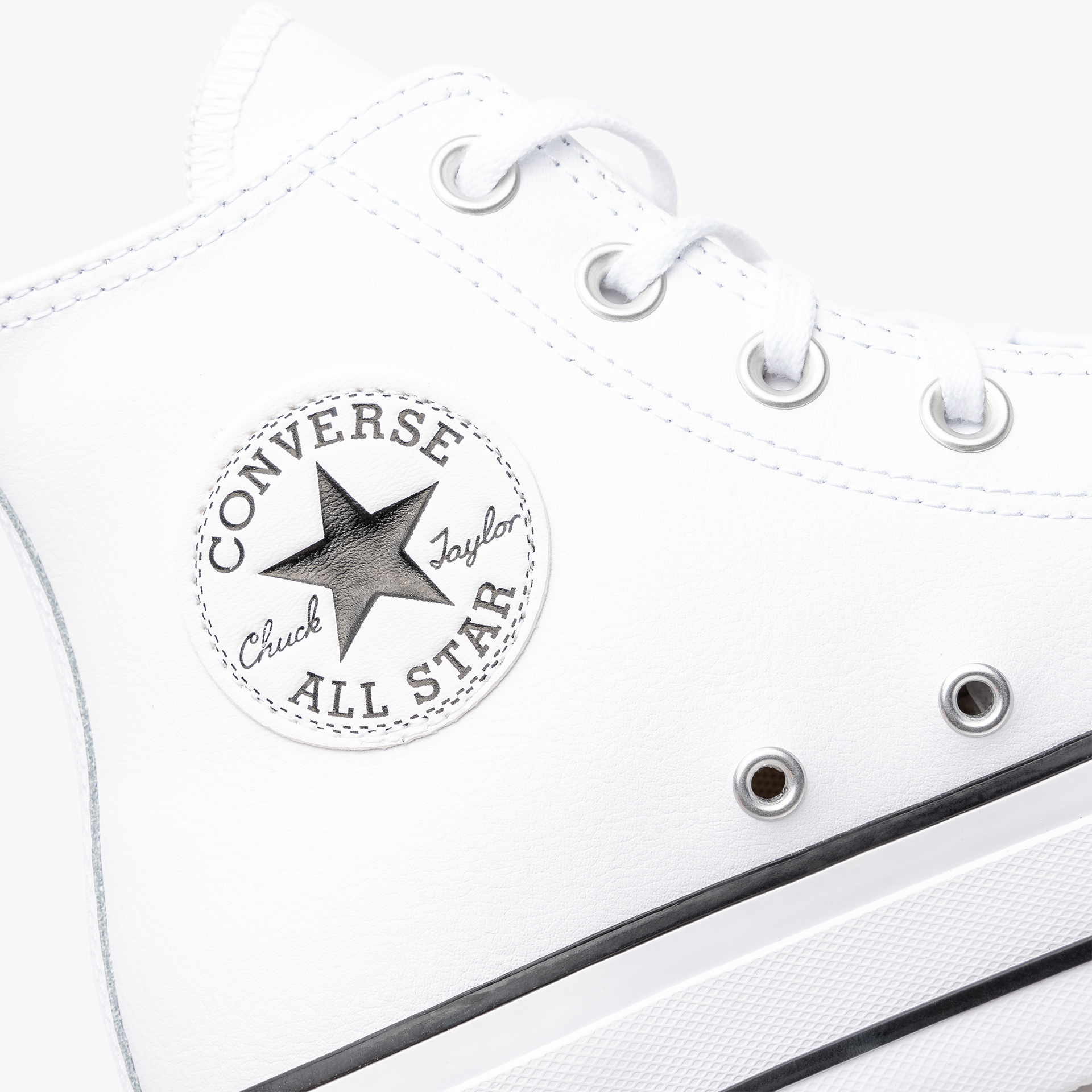Converse All Star Chuck Taylor Leather Platform Hi