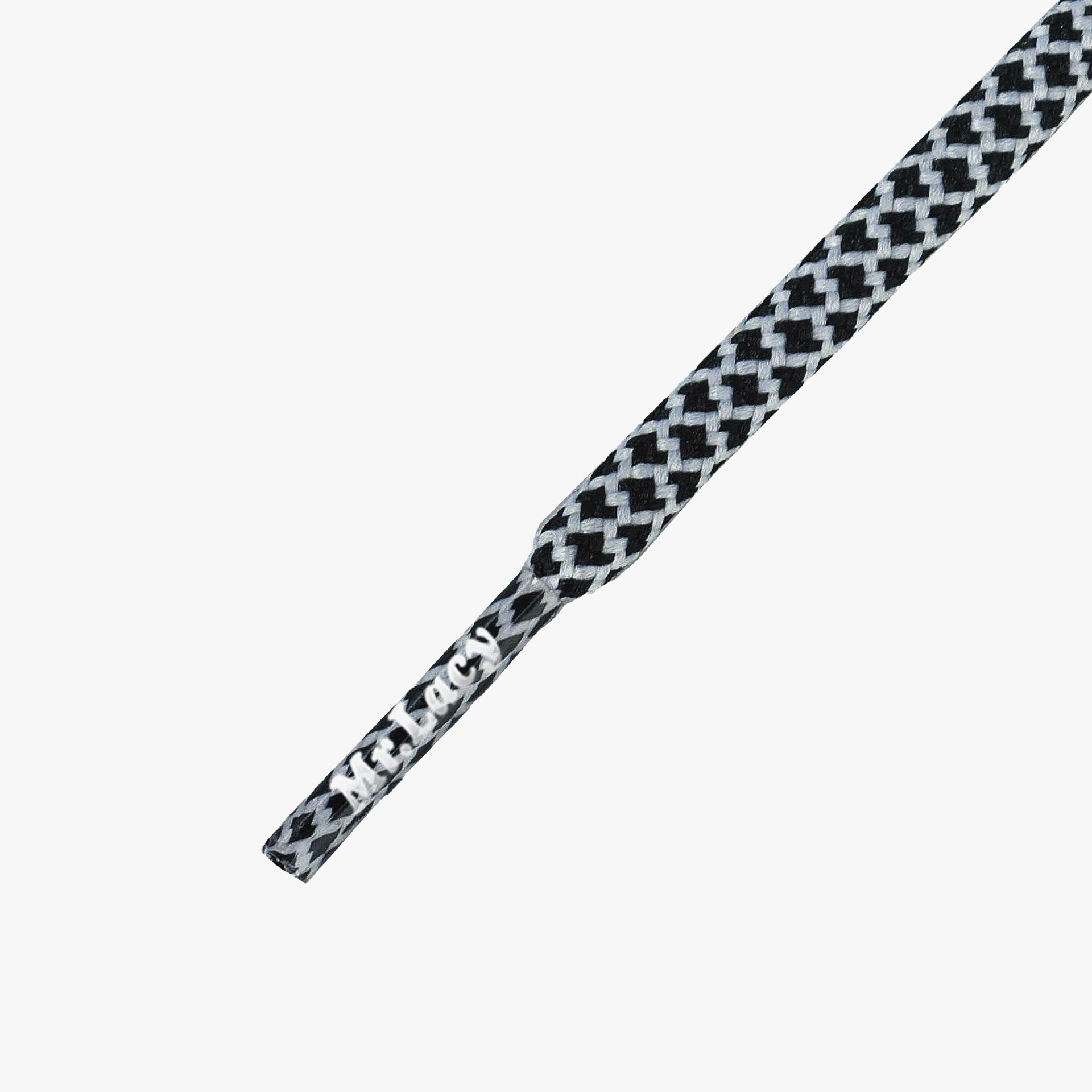 Mr.Lacy Cordão Ropies White/Black