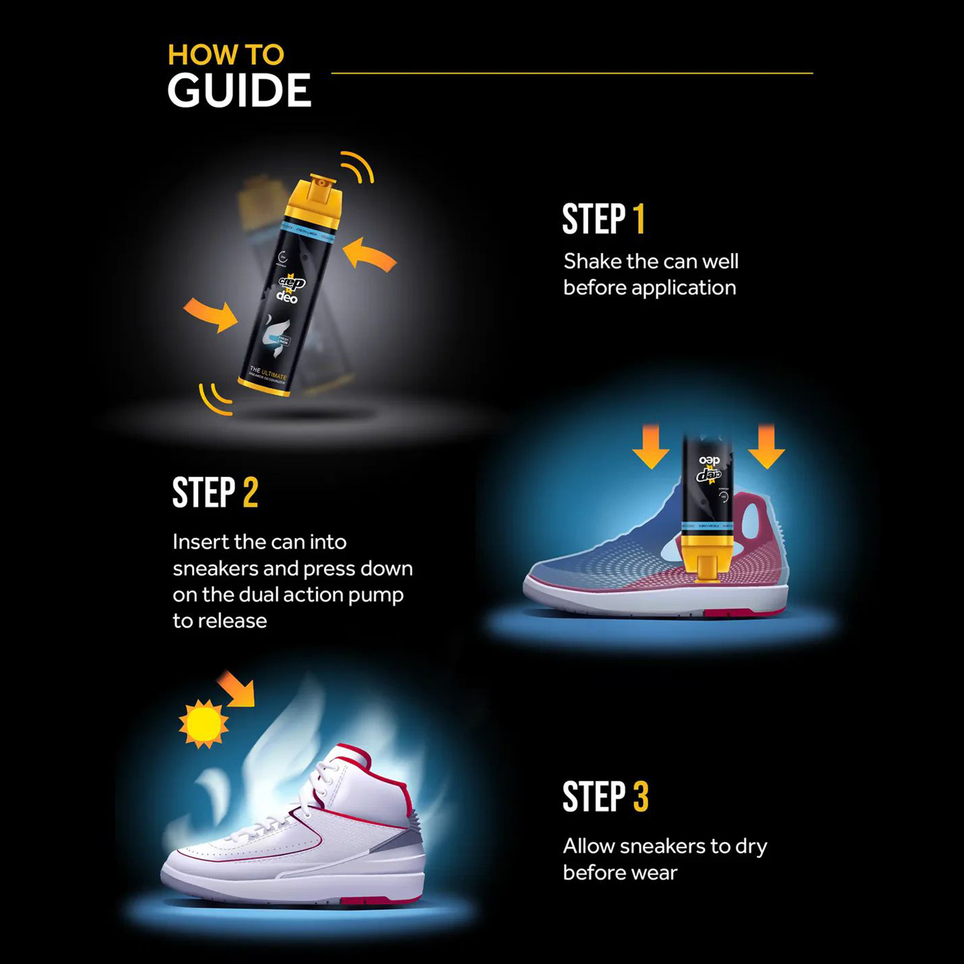 Crep Protect Deodoriser (Vanquish)