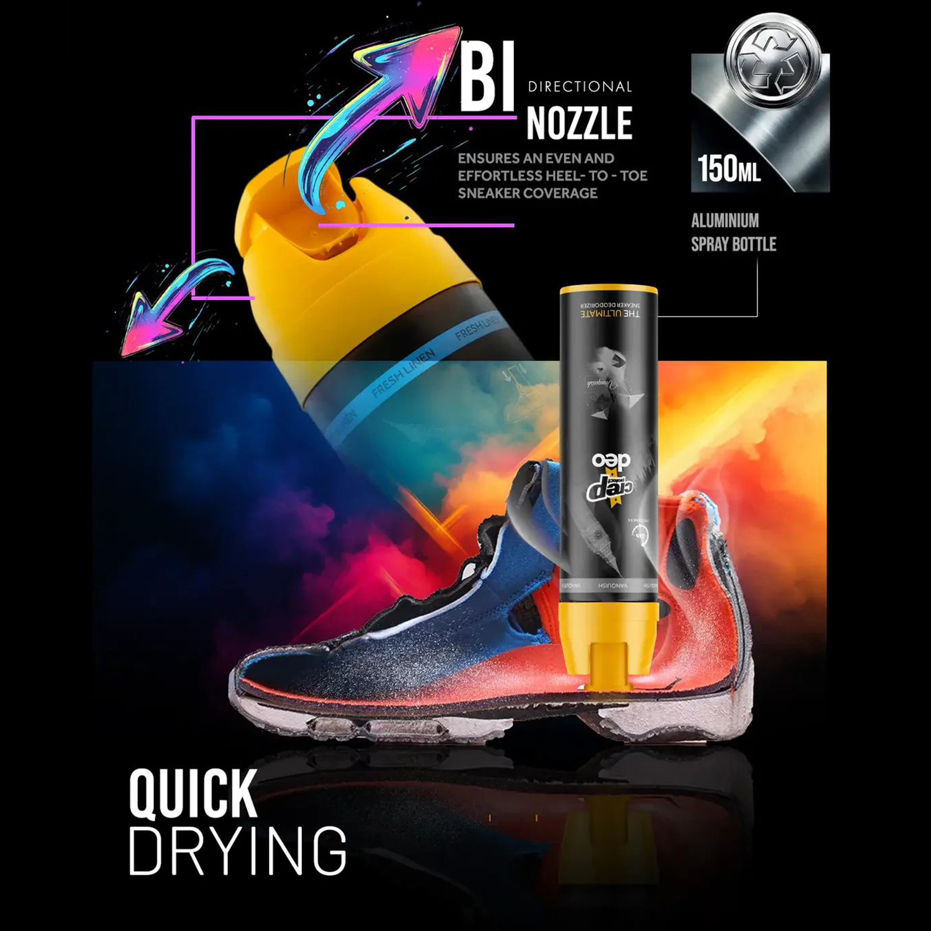 Crep Protect Deodoriser (Vanquish)