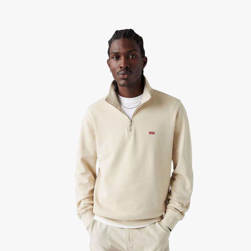 Levis Original Housemark Quarter Zip Pullover Levis Original Housemark Quarter Zip Pullover