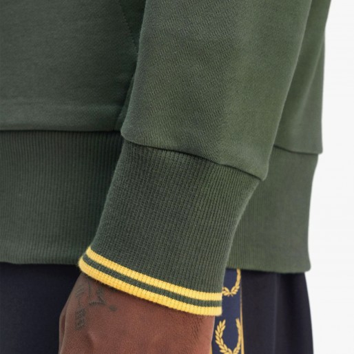 Fred Perry Sweat Tipped Hooded Fred Perry Sweat Tipped Hooded