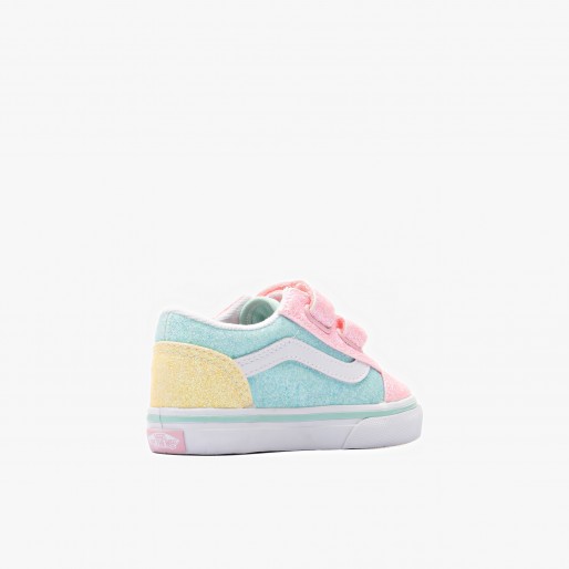 Vans Old Skool V Pastel Glitter Vans Old Skool V Pastel Glitter