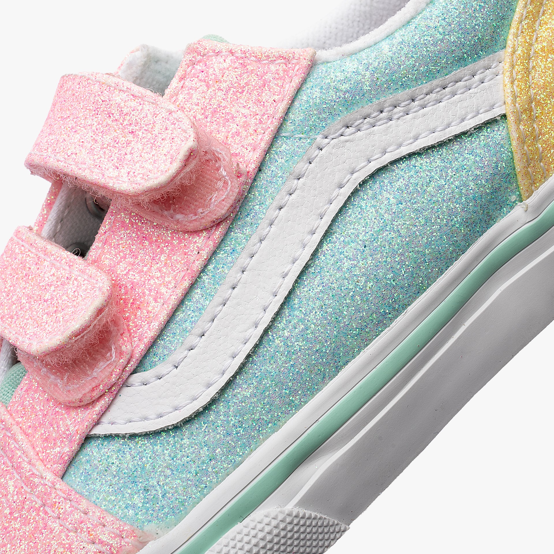 Vans Old Skool V Pastel Glitter