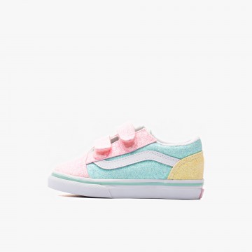 Vans Old Skool V Pastel Glitter