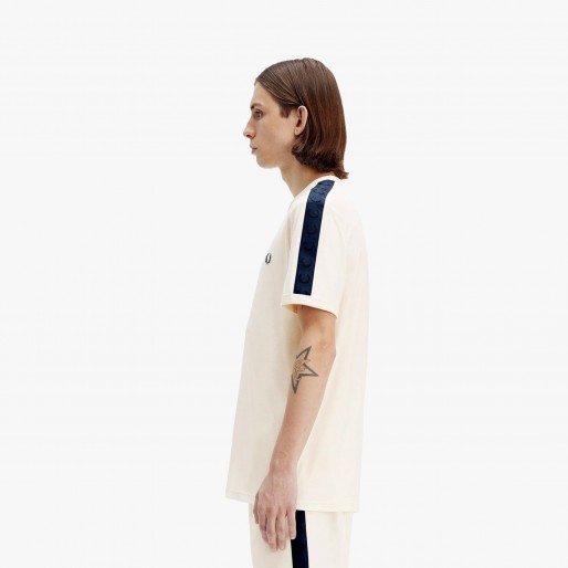 Fred Perry Contrast Tape Ringer