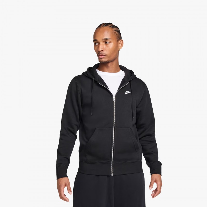 Nike Club Full-Zip Fleece Hoodie Nike Club Full-Zip Fleece Hoodie