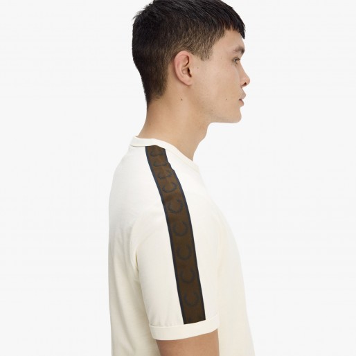Fred Perry Contrast Tape Ringer