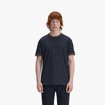 Fred Perry Contrast Tape Ringer