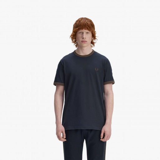 Fred Perry Contrast Tape Ringer