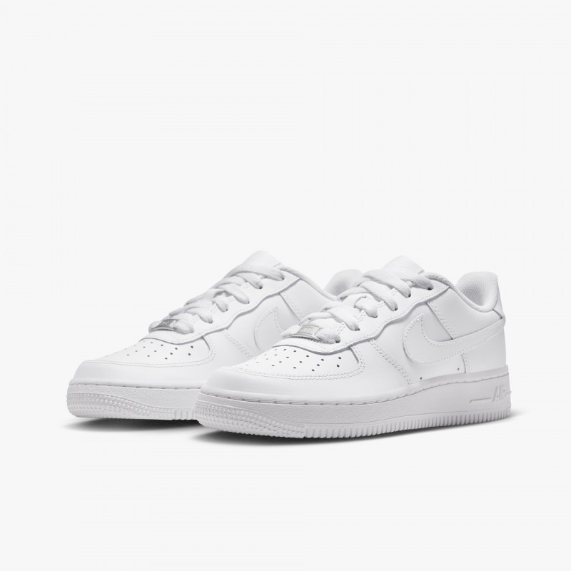 Nike Air Force 1 ’07 LE (GS) White/White Nike Air Force 1 ’07 LE (GS) White/White