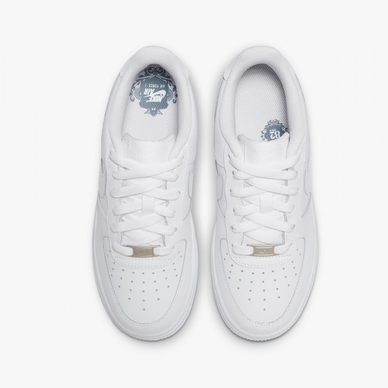 Nike Air Force 1 ’07 LE (GS) White/White Nike Air Force 1 ’07 LE (GS) White/White