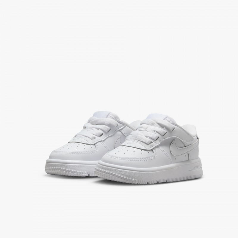 Nike Force 1 Low EasyOn (TD) White/White Nike Force 1 Low EasyOn (TD) White/White