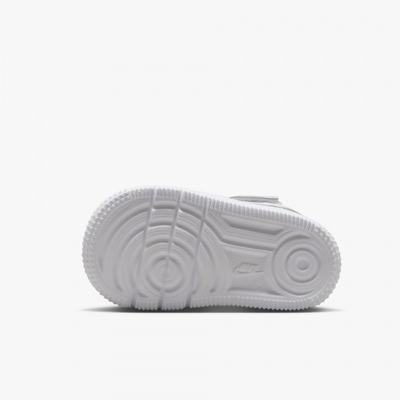 Nike Force 1 Low EasyOn (TD) White/White Nike Force 1 Low EasyOn (TD) White/White
