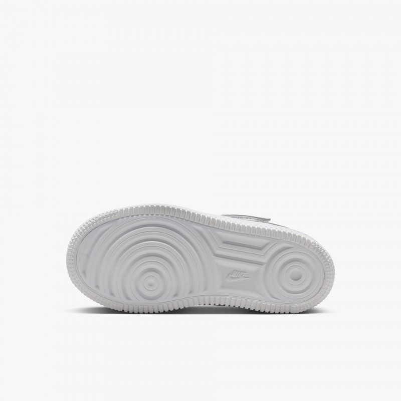 Nike Force 1 Low Easyon (PS) White/White Nike Force 1 Low Easyon (PS) White/White