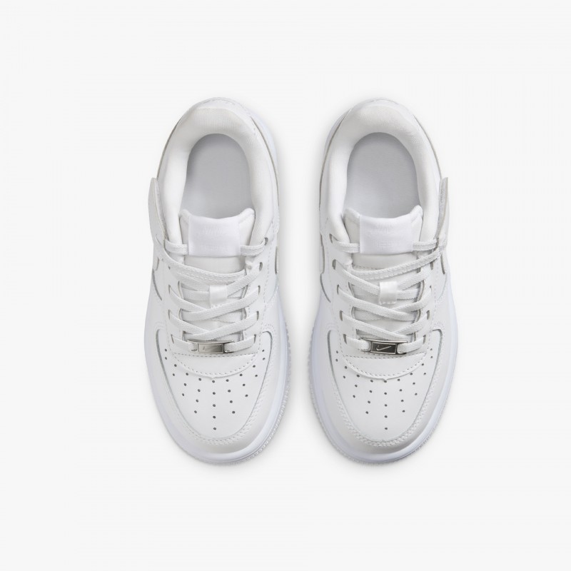 Nike Force 1 Low Easyon (PS) White/White Nike Force 1 Low Easyon (PS) White/White