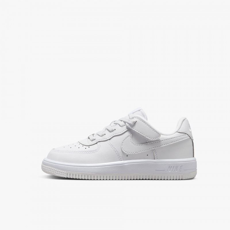 Nike Force 1 Low Easyon (PS) White/White Nike Force 1 Low Easyon (PS) White/White