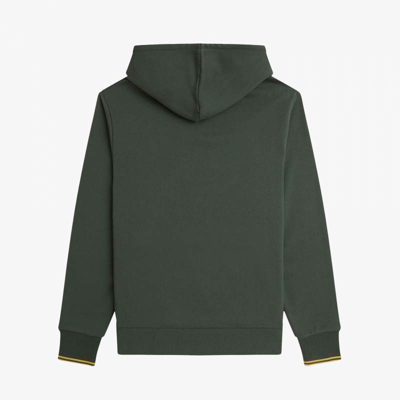 Fred Perry Sweat Tipped Hooded Fred Perry Sweat Tipped Hooded