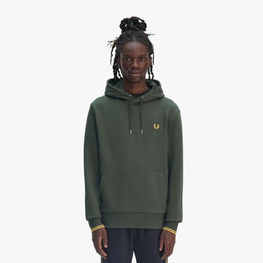Fred Perry Sweat Tipped Hooded Fred Perry Sweat Tipped Hooded