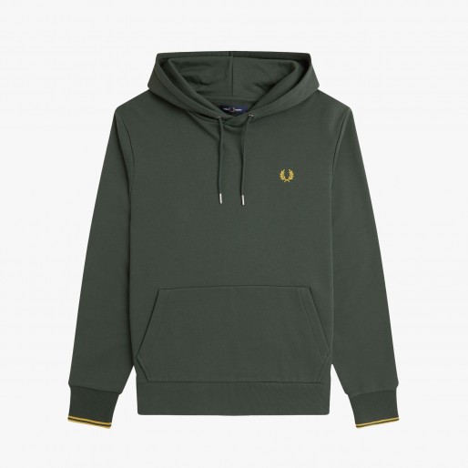 Fred Perry Sweat Tipped Hooded Fred Perry Sweat Tipped Hooded