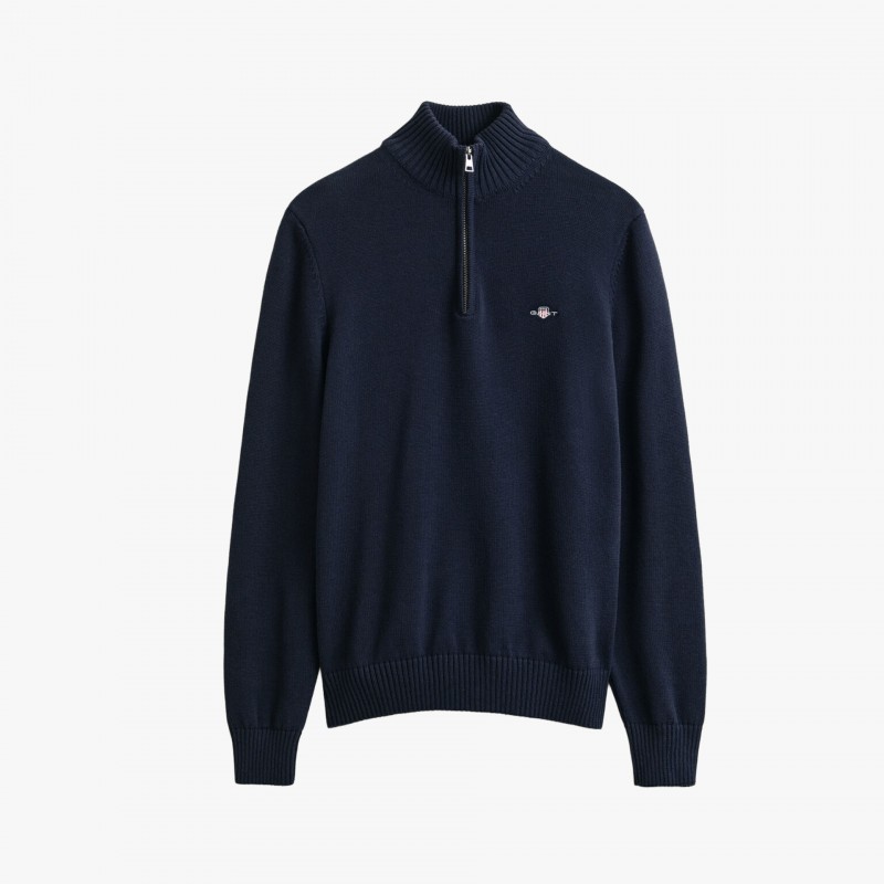 Gant Cotton Knit Half-Zip