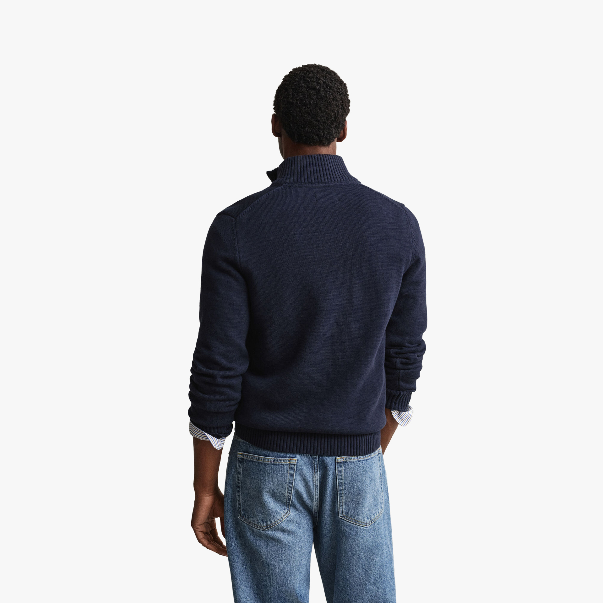 Gant Cotton Knit Half-Zip